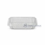 Wl 2h Clear Rectangular Hinged Food Storage Container Product View 01