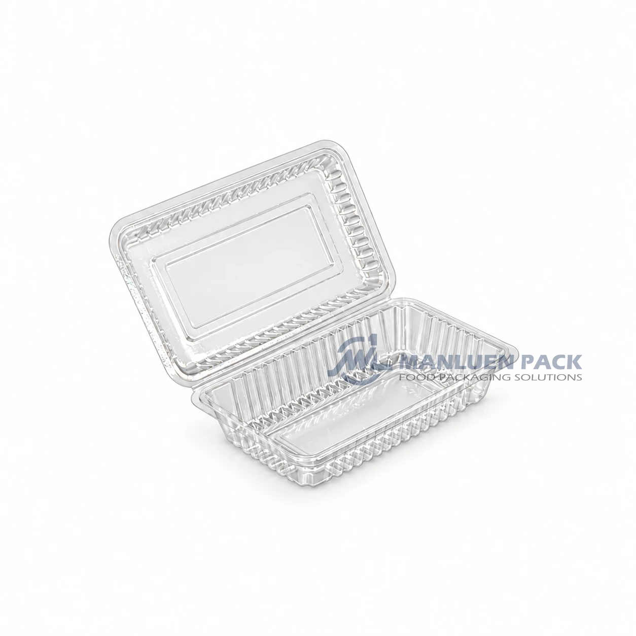 Wl 2h Clear Rectangular Hinged Food Storage Container Product View 03