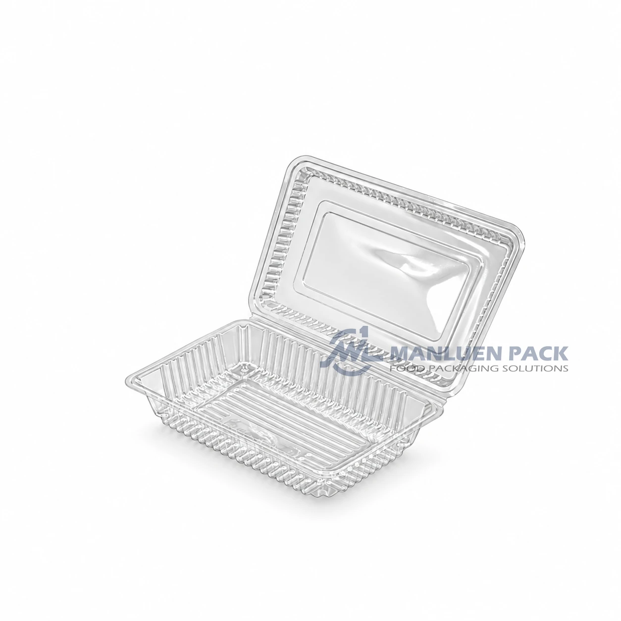 Wl 4h Clear Large Rectangular Hinged Deli Container Product View 03