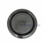 Wl 901 Black Single Compartment Meal Tray Top View