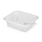 Wl 905 Clear Bento Box Ribbed Base
