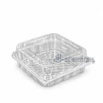 Wl X147 Clear Square Hinged Deli Container Product View 02