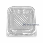 Wl X147 Clear Square Hinged Deli Container Product View 07