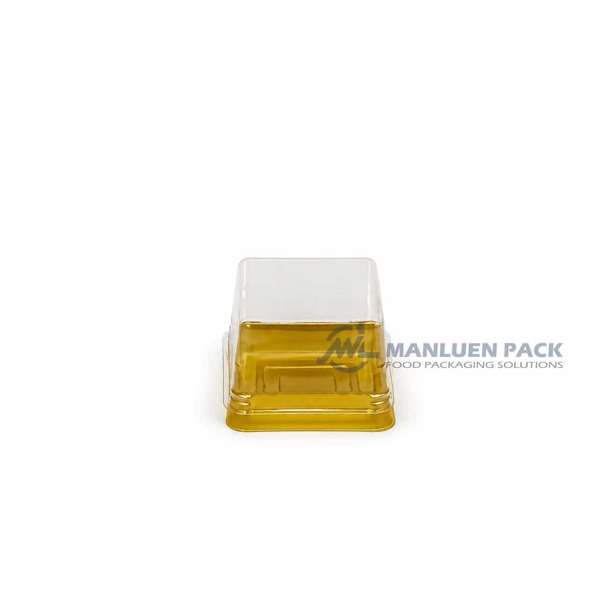 Wl Y50 Gold Square Mini Food Container With Clear Lid Product View 02