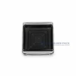 Wl Y80 Black Square Mini Food Container With Clear Lid Product View 03